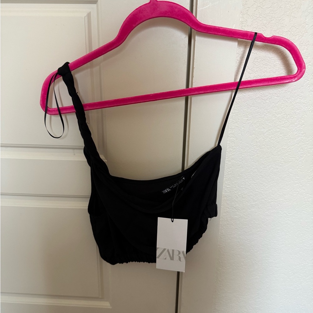 Zara Elegant Black Bandeau